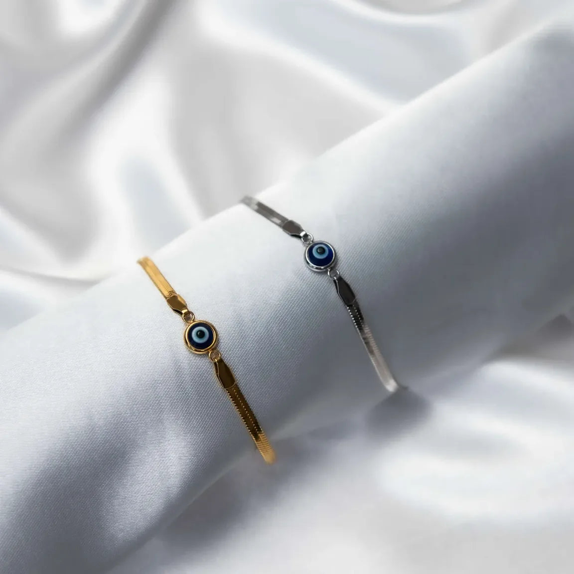 Beschermende Boze Oog Armband – Elegant, Waterbestendig & Krachtgevend