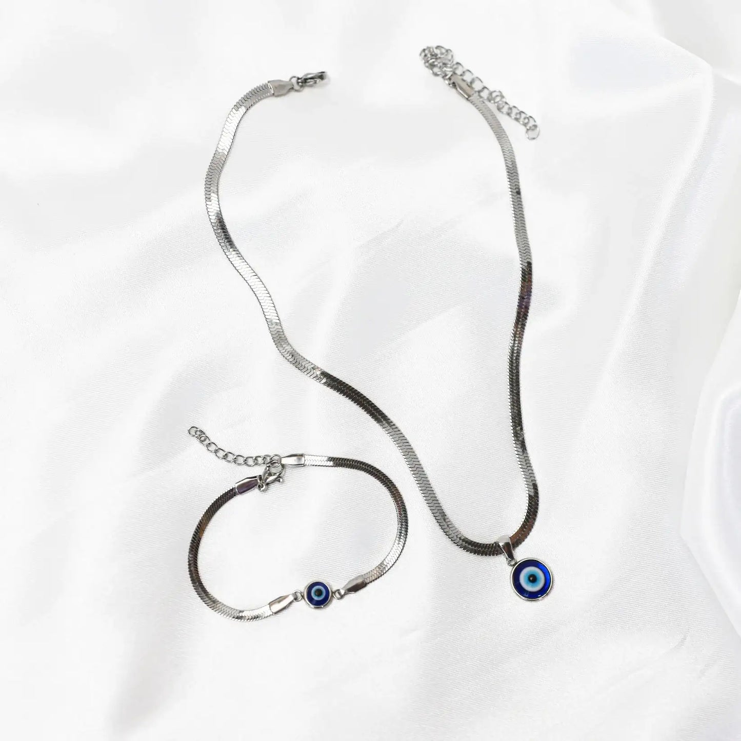 DEAL: Beschermende Boze Oog Ketting + Armband + GRATIS VERZENDING