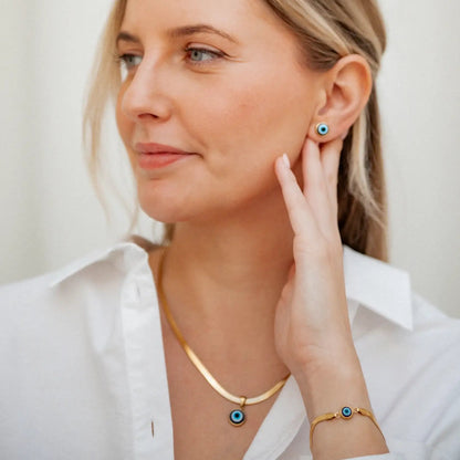DEAL: Beschermende Boze Oog Ketting + Armband + GRATIS VERZENDING