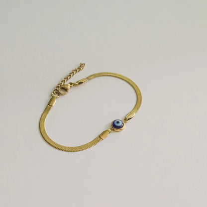 Beschermende Boze Oog Armband – Elegant, Waterbestendig & Krachtgevend