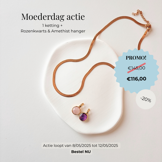 Moederdag actie: 20% Korting + Gratis Verzending