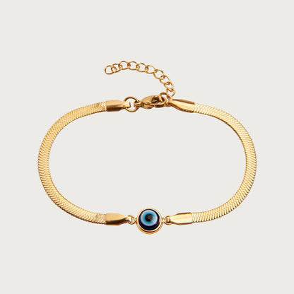Beschermende Boze Oog Armband – Elegant, Waterbestendig & Krachtgevend