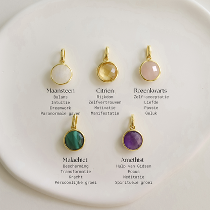 5 Edelstenen + 1 Ketting
