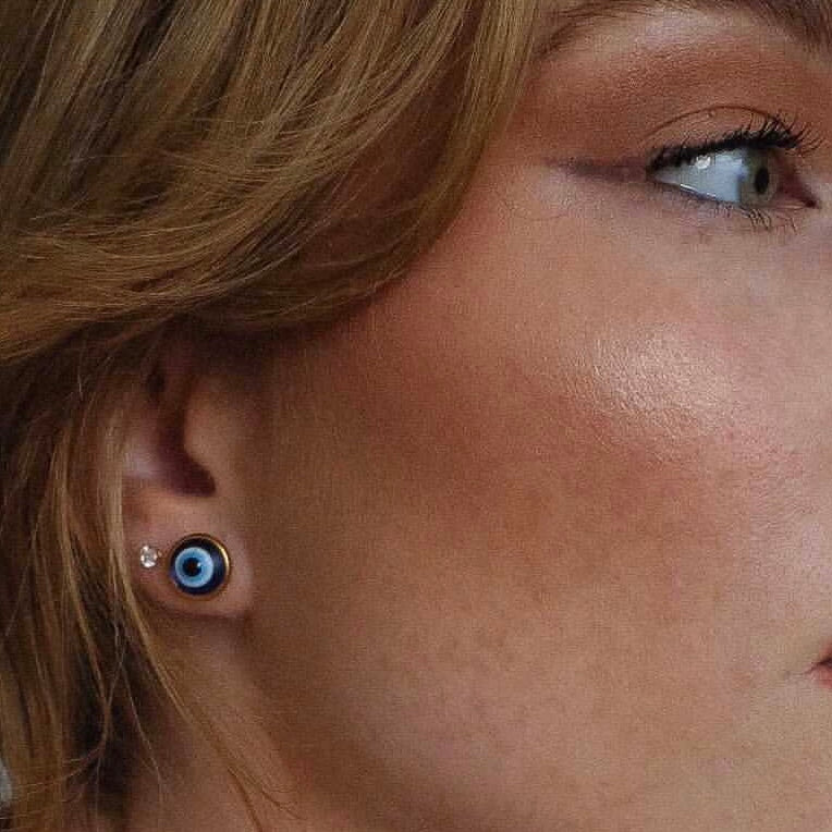Evil Eye stud-earrings